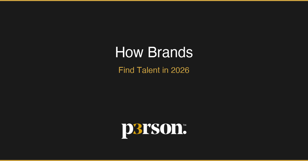 How brands find talent