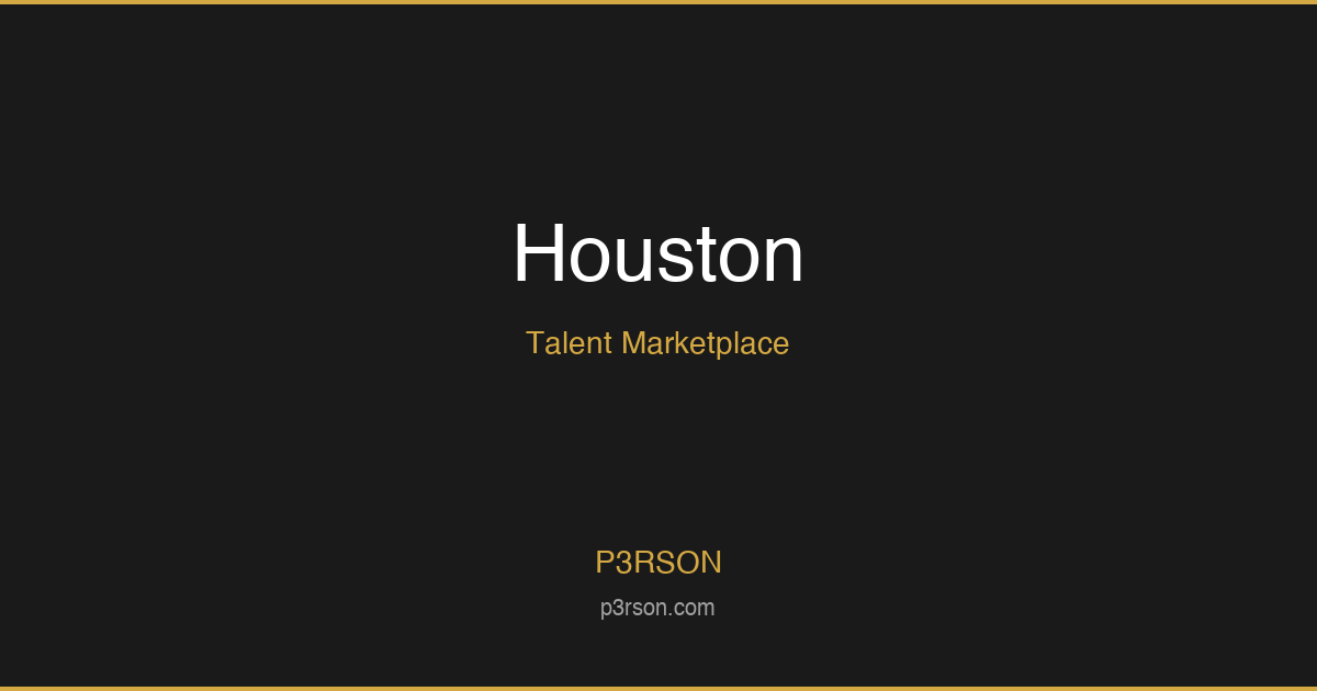 Houston talent marketplace